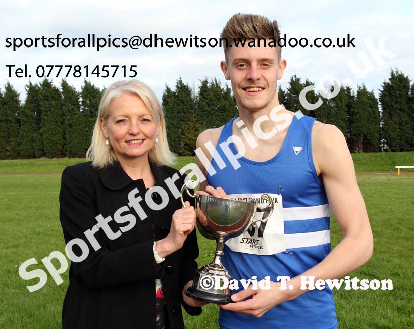 Jimmy Hedley 800 metres, North East Grand Prix, Monkton Stadium, Jarrow. Photo: David T. Hewitson/Sports for All Pics